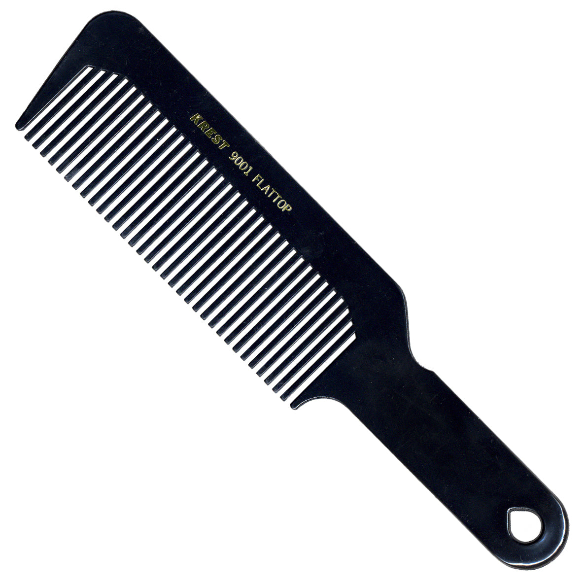 Krest No. 9001 Flattop Hair Cutting Comb 8¾" | Nitrile Rubber Barber Comb