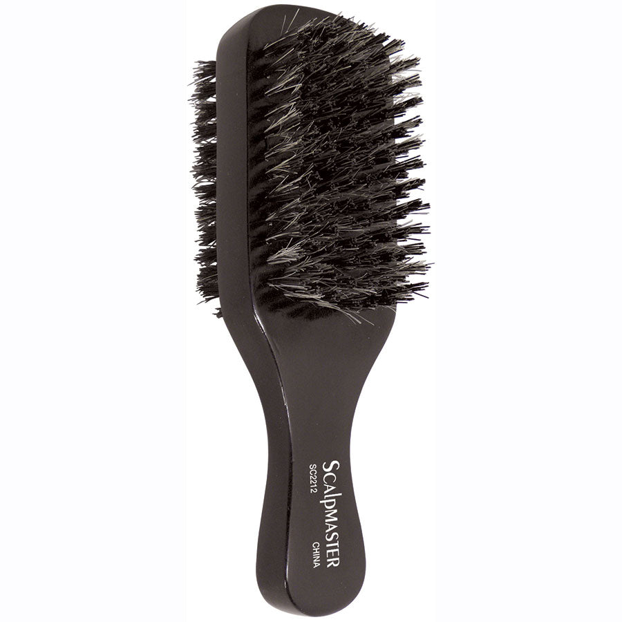 Scalpmaster 2-Sided Club Brush – Dual-Sided Boar Bristles for Versatile Grooming