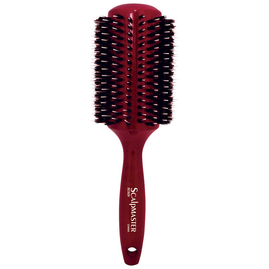 Scalpmaster Porcupine Round Brush – Boar & Nylon Bristles for Smooth, Voluminous Styling
