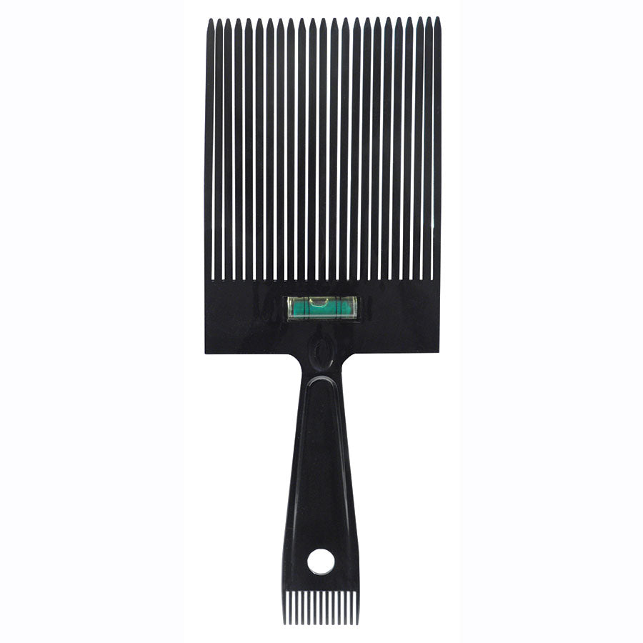 Flat Top Comb with Built-In Level