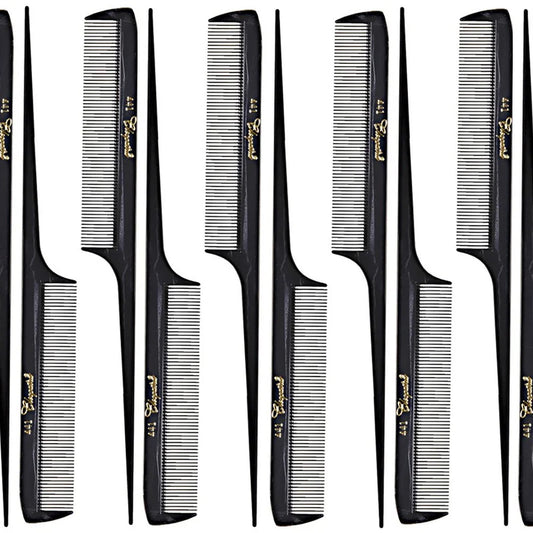 Cleopatra 8-1/2" Extra Fine Tooth Rattail Comb #441
