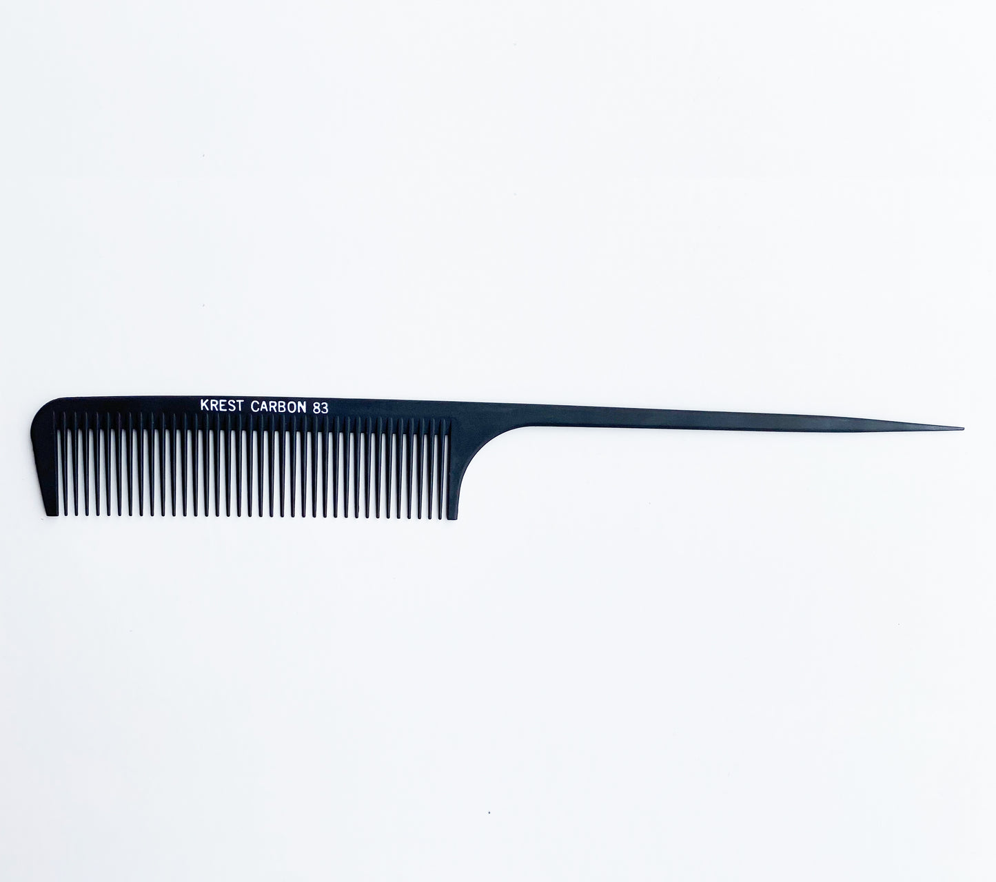 NO. 83 10" THIN, TALL COARSE TOOTH RATTAIL COMB
