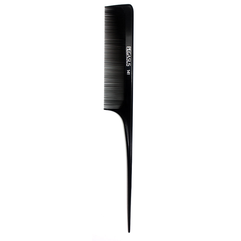 141 - Pegasus Hard Rubber Rattail with Longer Fine Teeth