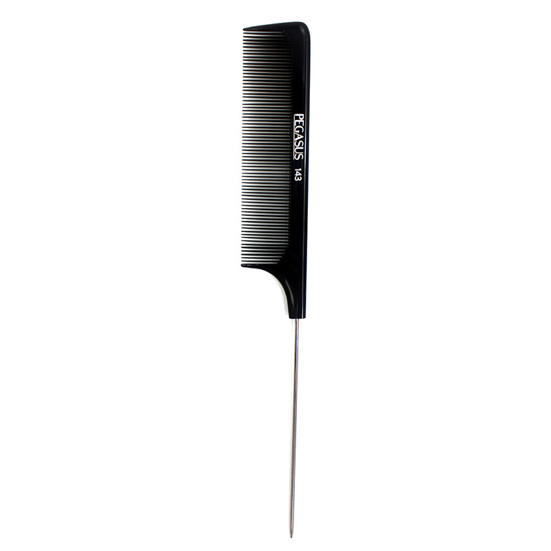 143 - Pegasus Hard Rubber PIn Tail with Longer Fine Teeth