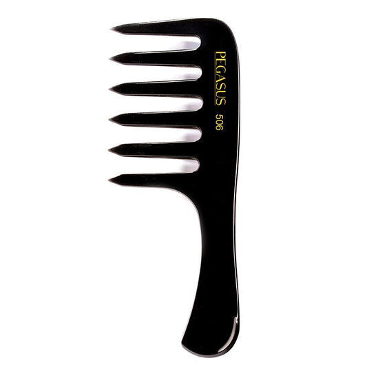 506 - Pegasus Hard Rubber Medium Blo Styler with Straight Teeth