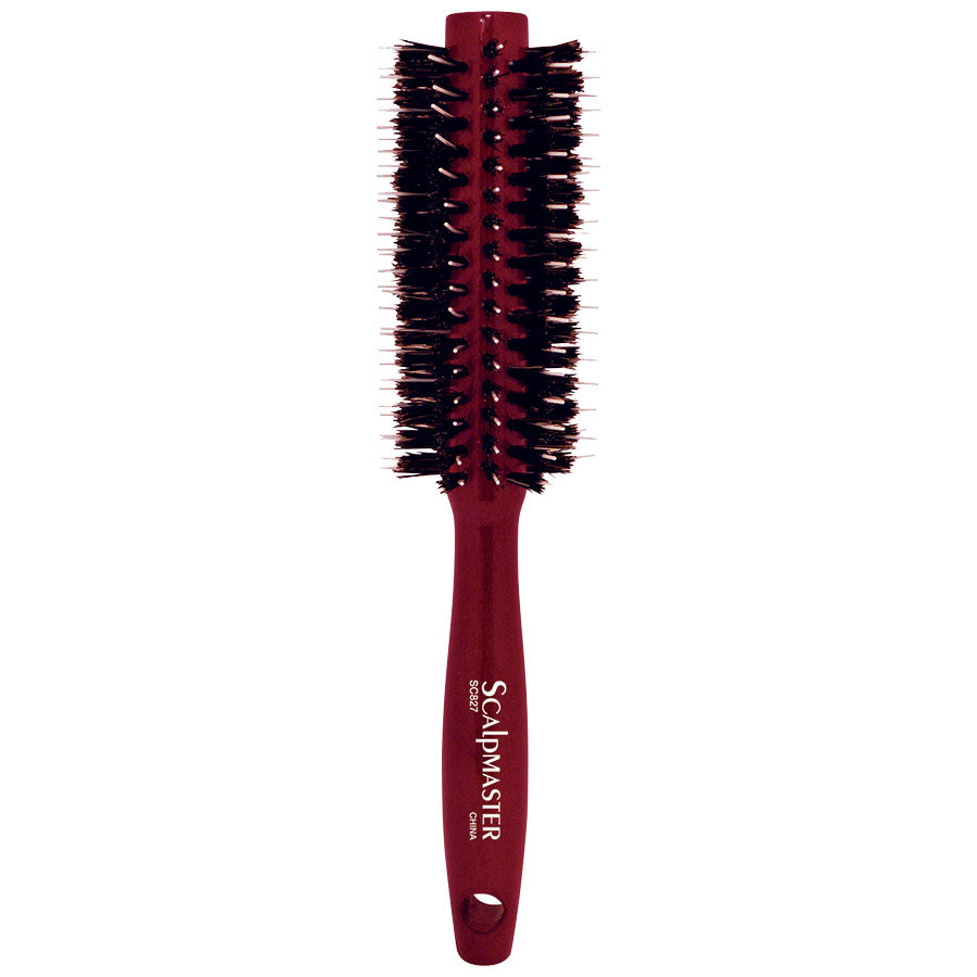 Scalpmaster Porcupine Round Brush – Boar & Nylon Bristles for Smooth, Voluminous Styling