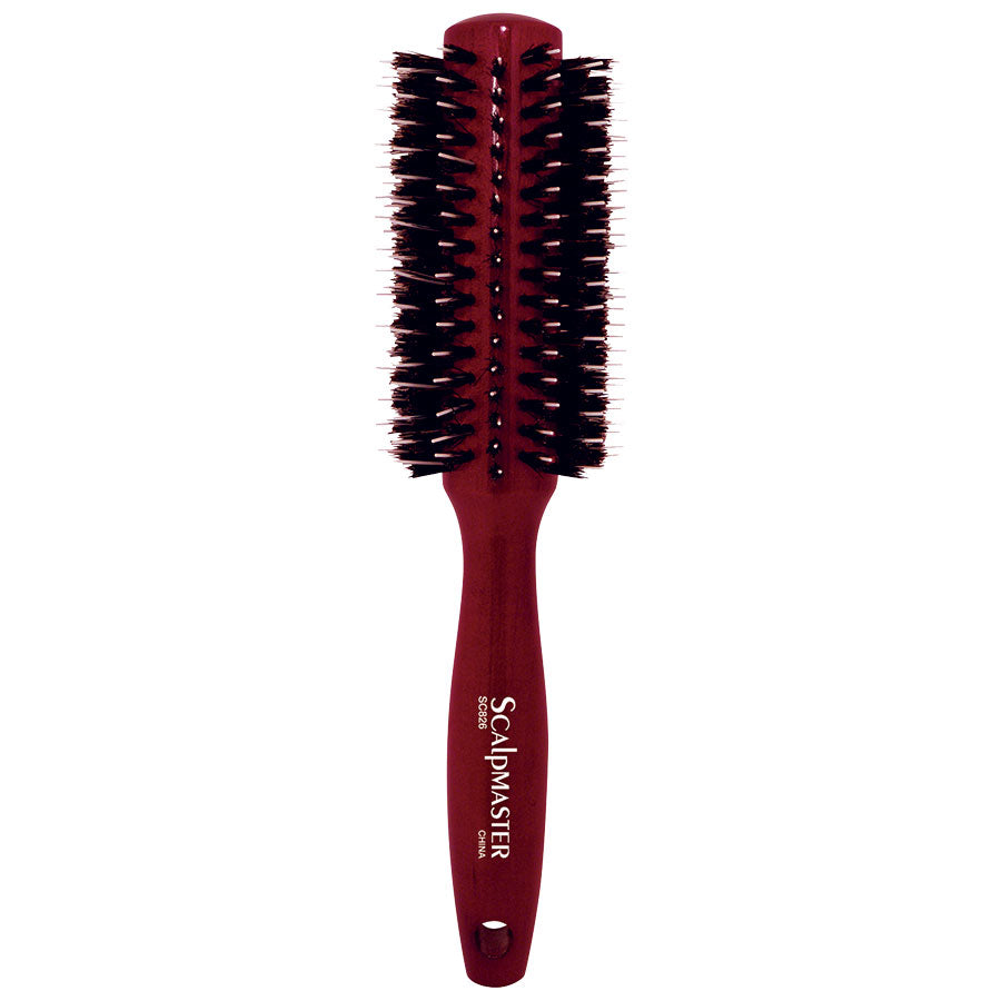 Scalpmaster Porcupine Round Brush – Boar & Nylon Bristles for Smooth, Voluminous Styling