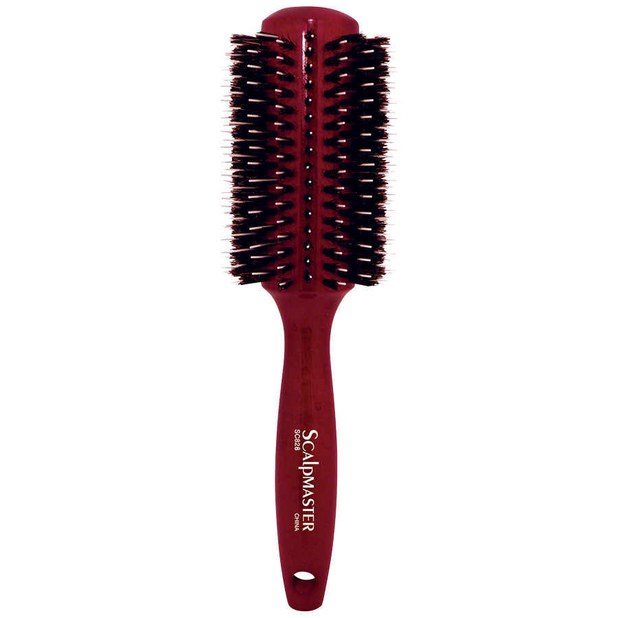 Scalpmaster Porcupine Round Brush – Boar & Nylon Bristles for Smooth, Voluminous Styling