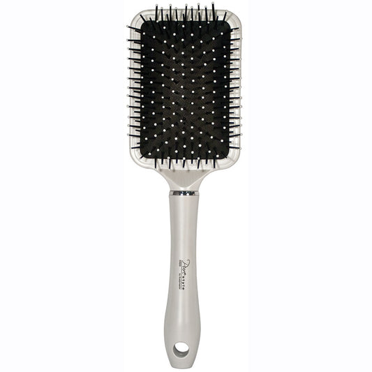 Scalpmaster Ball-Tip Cushion Paddle Brush – Detangle, Style & Smooth Curly or Wavy Hair