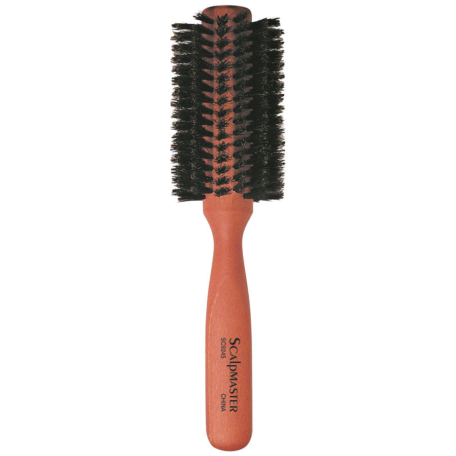 2-1/2" Boar Bristle Round Brush – Volume, Shine & Healthy Styling