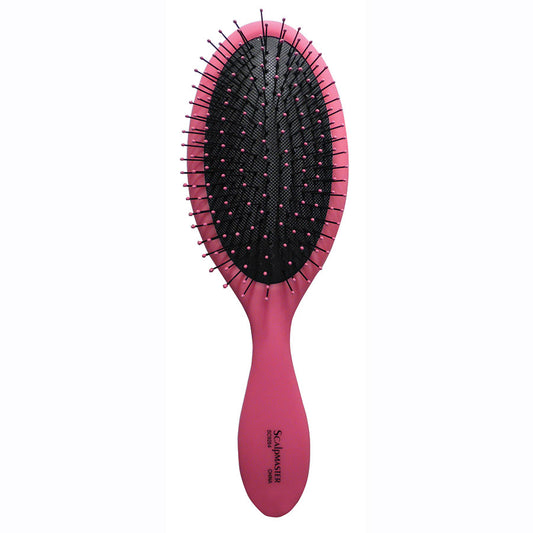 Scalpmaster 11-Row Detangling Cushioned Brush – Gentle on Hair, Tough on Tangles
