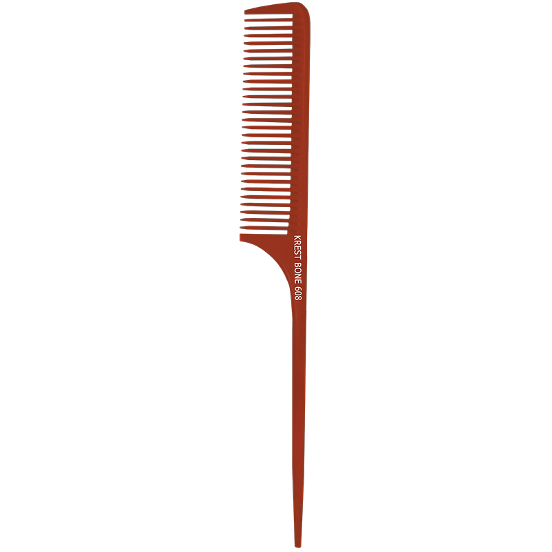 10" COURSE TEETH RATTAIL COMB - NO. 608