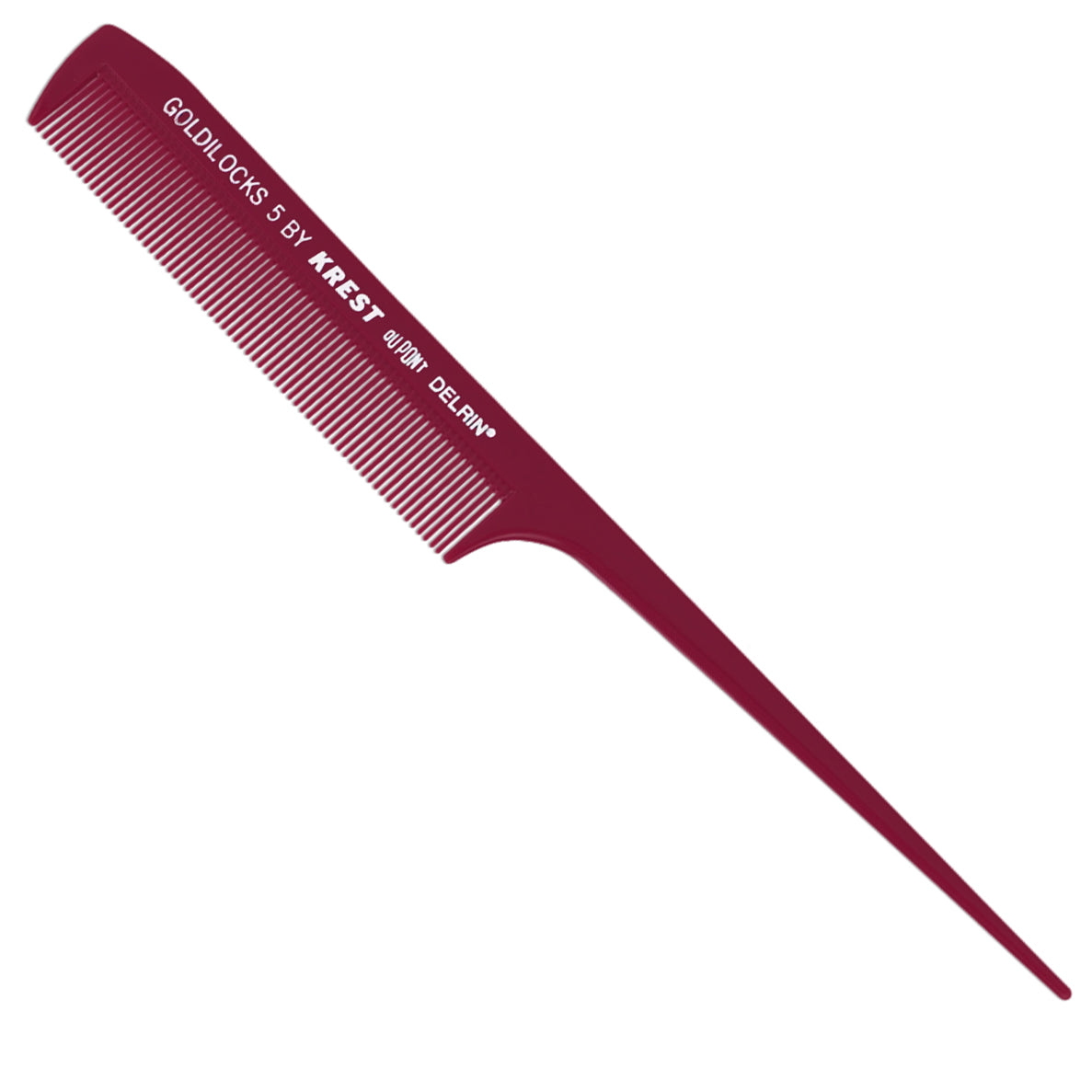 Krest Goldilocks No. 5 Tail Comb – Professional Hair Sectioning &amp; Styling Comb